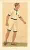 VANITY FAIR SPY CARTOON Charles (C.B.) Fry 'Oxford Athletics' Track & Field 1894