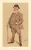 VANITY FAIR SPY CARTOON William Montagu Tharp 'Chippenham Park' 1894 old print