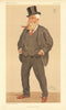 VANITY FAIR SPY CARTOON Sir John Dugdale Astley 'The Literary Mate' 1894 print