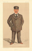 VANITY FAIR SPY CARTOON George Jay Gould I 'Vigilant' Yachting. Railroads 1894