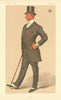 VANITY FAIR SPY CARTOON The Earl of Albemarle 'Arnold' Cheshire 1894 print