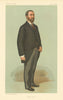 VANITY FAIR SPY CARTOON Thomas Henry Ismay 'White Star' Shipping. By Lib 1894