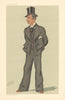 VANITY FAIR SPY CARTOON Robert Uniacke-Penrose-Fitzgerald Cambridge Borough 1895