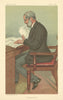 VANITY FAIR SPY CARTOON Dr Richard Garnett 'Printed Books' British Museum 1895
