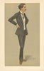 VANITY FAIR SPY CARTOON James Mellor Paulton 'Harry' Durham 1895 old print