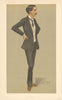 VANITY FAIR SPY CARTOON James Mellor Paulton 'Harry' Durham 1895 old print