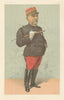 VANITY FAIR SPY CARTOON General Jacques Duchesne 'Madagascar' by GUTH 1895