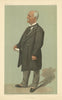 VANITY FAIR SPY CARTOON Sir Francis Henry Evans 'Union Steamship' Hants 1896