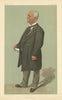VANITY FAIR SPY CARTOON Sir Francis Henry Evans 'Union Steamship' Hants 1896