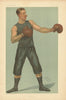 VANITY FAIR SPY CARTOON Walter Edgeworth-Johnstone 'Hard Hitter' Boxer 1896