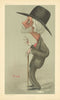 VANITY FAIR SPY CARTOON George Meredith 'Our first novelist' by Max. Poet 1896