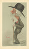 VANITY FAIR SPY CARTOON George Meredith 'Our first novelist' by Max. Poet 1896