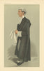 VANITY FAIR SPY CARTOON Henry Fielding Dickens 'His father invented…' 1897