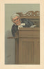VANITY FAIR SPY CARTOON Judge Francis Henry Bacon 'A Judicial Joker'. Law 1897
