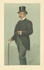 VANITY FAIR SPY CARTOON Henry Vincent Higgins 'Grand Opera' 1898 old print