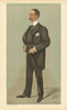 VANITY FAIR SPY CARTOON Mr. 'Walpole' Greenwell. Finance. Stockbroker 1898