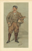 VANITY FAIR SPY CARTOON Edwin Austin Abbey 'Fairford Abbey' American Artist 1898