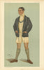 VANITY FAIR SPY CARTOON Mr Harcourt Gilbey Gold 'Tarka'. Rowing 1899 print