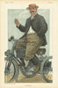 VANITY FAIR SPY CARTOON Le Comte Albert de Dion 'Automobile'. Automobiles 1899