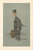 VANITY FAIR SPY CARTOON Hubert de Burgh-Canning. 'Old Wares' Ice skating 1900