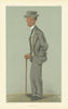 VANITY FAIR SPY CARTOON Edward Weatherby 'The Match-Book'. Horse racing 1901
