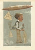 VANITY FAIR SPY CARTOON Alberto Santos-Dumont 'The Deutsch Prize'. Aviator 1901