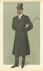 VANITY FAIR SPY CARTOON Maj HSH Prince Francis of Teck 'Frank' 1902 old print