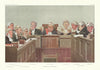 VANITY FAIR SPY CARTOON FOLIO 'Heads of the Law'. Senior Judges 1902 old print