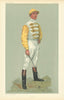 VANITY FAIR SPY CARTOON Daniel Aloysius Maher 'Danny'. Jockey 1903 old print