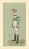 VANITY FAIR SPY CARTOON John Evelyn Watts 'JE Watts'. Jockey 1903 old print