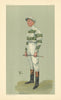 VANITY FAIR SPY CARTOON John Evelyn Watts 'JE Watts'. Jockey 1903 old print