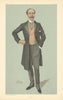 VANITY FAIR SPY CARTOON Ernest William Beckett 'Whitby' Baron Grimthorpe 1904