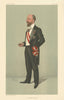VANITY FAIR SPY CARTOON Charles Maximilien de Lalaing. The Belgian Minister 1904