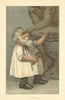 VANITY FAIR SPY CARTOON Auguste Rodin 'He thinks in marble' Sculptor. jmp 1904