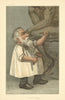 VANITY FAIR SPY CARTOON Auguste Rodin 'He thinks in marble' Sculptor. jmp 1904