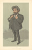 VANITY FAIR SPY CARTOON Will Crooks 'Labourer is worthy of his hire' Unions 1905