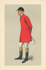 VANITY FAIR SPY CARTOON Edgar Lubbock 'The Master of the Blankney' Fox Hunt 1906