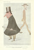 SPY CARTOON Arthur Wing Pinero 'Though it is an arguable point whether he…' 1906