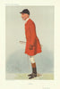 VANITY FAIR SPY CARTOON Mr Evan Hanbury 'Cottesmore' Fox hunter 1906 old print