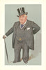 VANITY FAIR SPY CARTOON Henry Kemble 'Hereditary Actor' Theatre 1907 old print