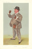 VANITY FAIR SPY CARTOON Graham Auldjo Prentice 'The Portly One' Racing 1907