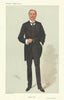 VANITY FAIR SPY CARTOON Melville Leslie Macnaghten 'Scotland Yard' Police 1908
