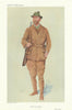 VANITY FAIR SPY CARTOON Walter Winans 'Tracks & Triggers' Game Hunter. WHO 1909