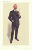 VANITY FAIR SPY CARTOON Sir Charles Friswell 'Frizzy' Cars. By HCO 1909 print