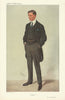 VANITY FAIR SPY CARTOON Frederick Leverton Harris 'MP for Stepney' 1909 print