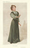 VANITY FAIR SPY CARTOON Christabel Pankhurst 'Women's Suffrage' Suffragette 1910