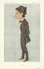 VANITY FAIR SPY CARTOON Kenelm Foss 'Magic' By Astz 1913 old antique print