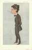 VANITY FAIR SPY CARTOON Kenelm Foss 'Magic' By Astz 1913 old antique print